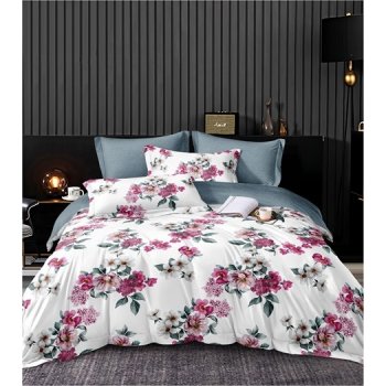 Komplet z satyny bawełnianej 200 x 220 cm