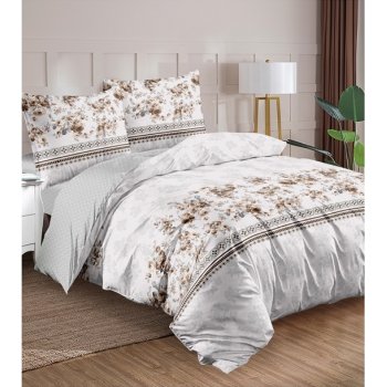 Komplet z satyny bawełnianej 200 x 220 cm