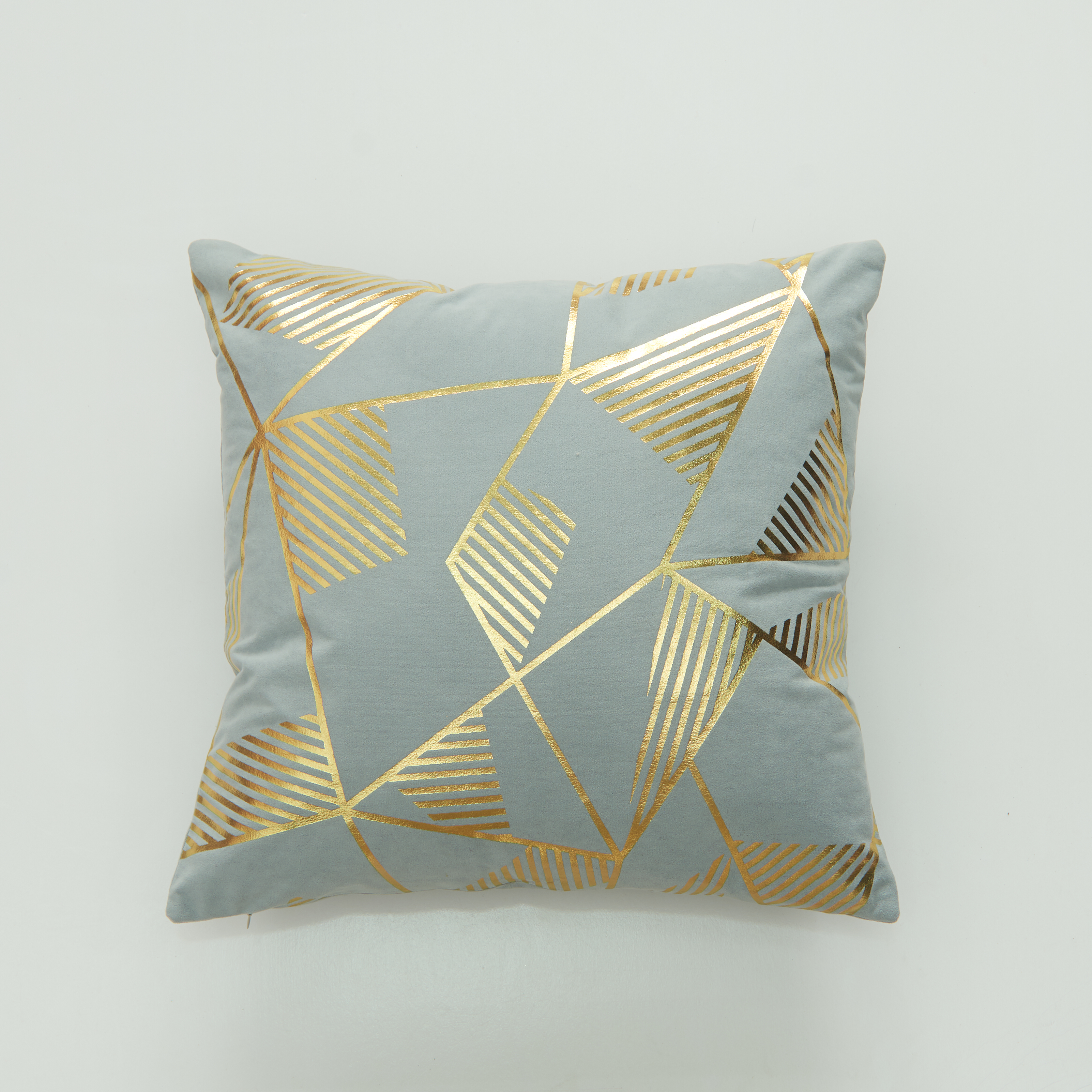 POSZEWKA DEKORACYJNA - GOLDEN 1 - SZARA 45x45