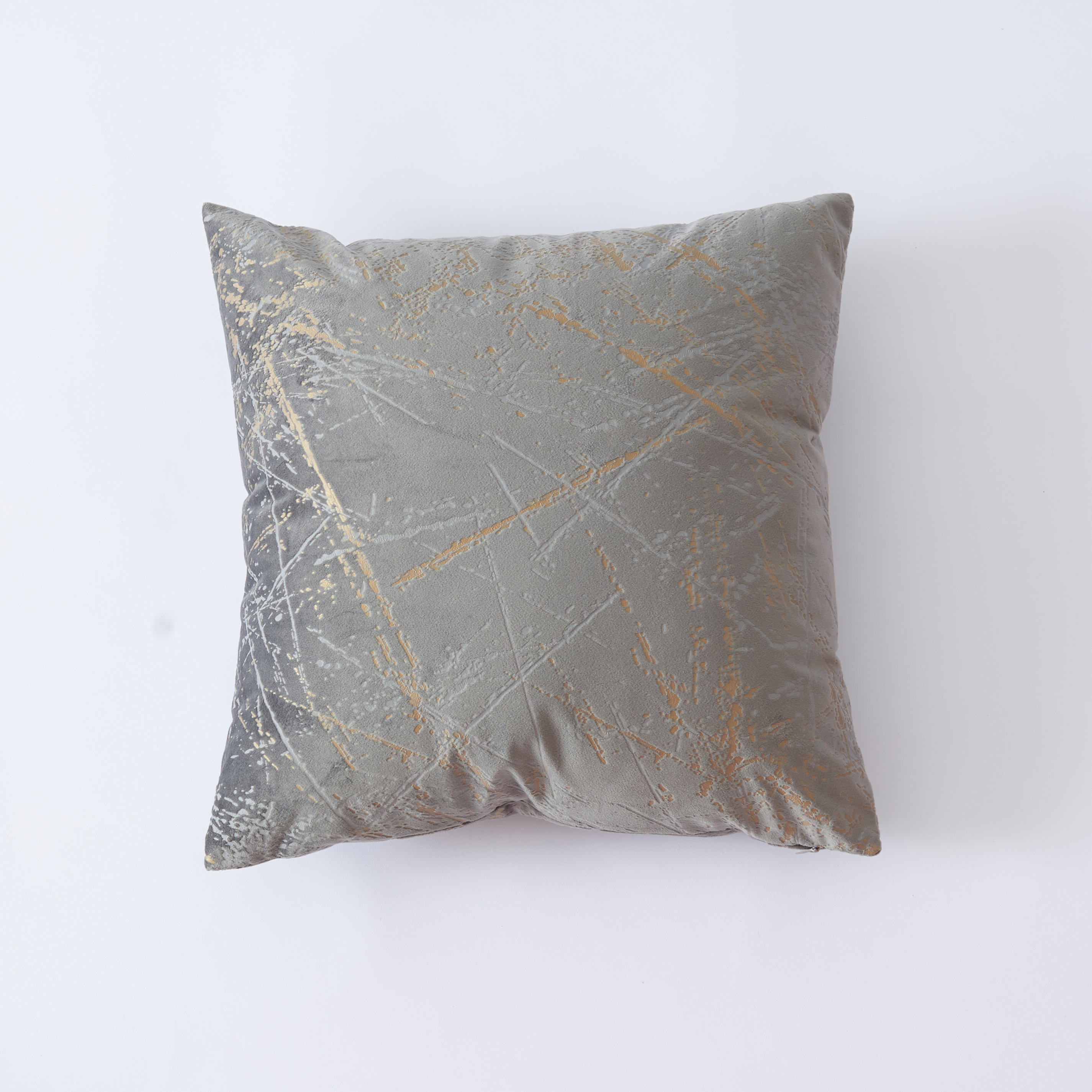 POSZEWKA DEKORACYJNA - STONE 2 - SZARA 45x45
